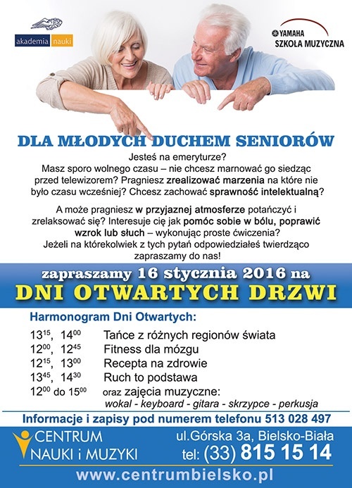 Dni otwarte dla seniorów