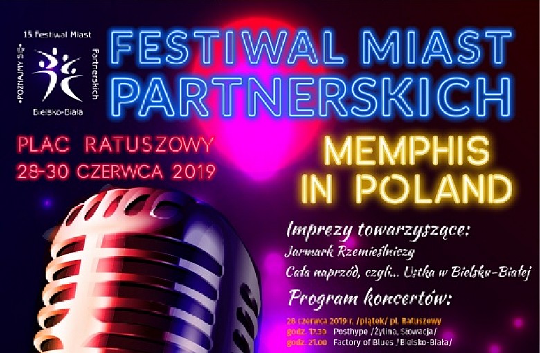 Zbliża się 15. Festiwal Miast Partnerskich