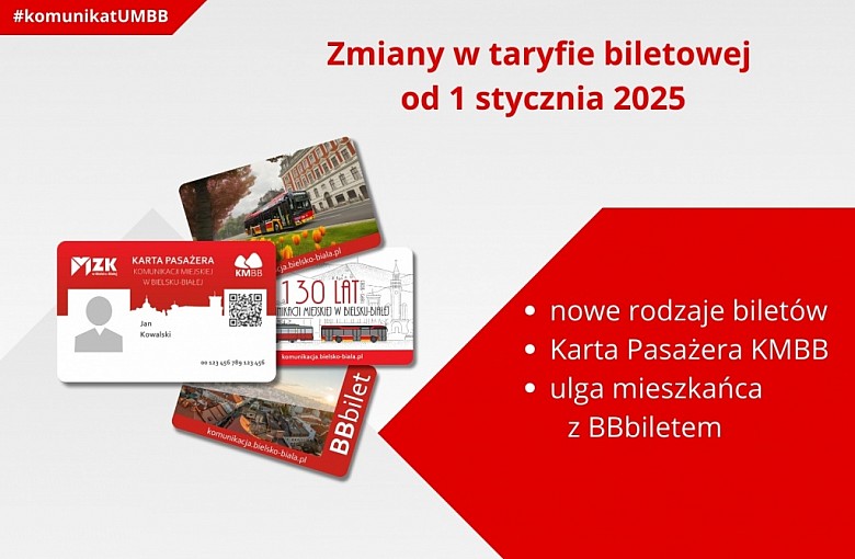 MZK Bielsko-Biała. Nowe ceny biletów