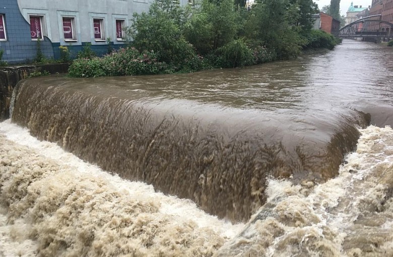 Powiat Bielski. Prognozowane są intensywne opady deszczu