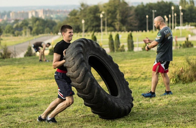 Trening Cross-Fit z Berserkerami