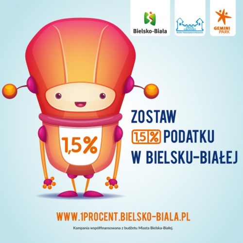 Nawet Reksio wie jak ważne jest 1,5% podatku