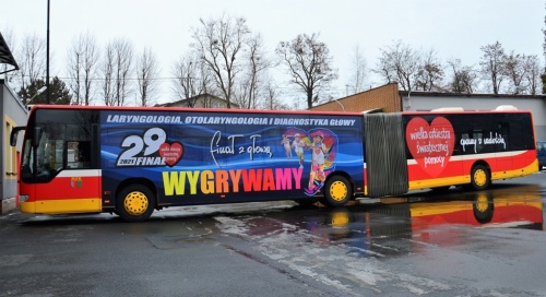 WOŚP-owy autobus