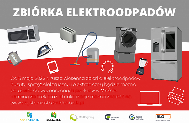 Bielsko-Biała: W maju ruszy zbiórka elektrośmieci. Harmonogram zbiórek