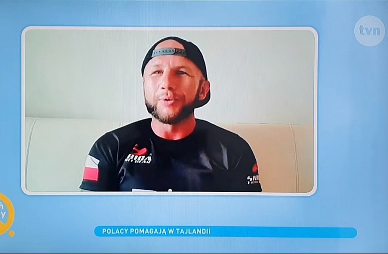 Bielszczanin w Dzień Dobry TVN. Pomoc dla Tajlandii