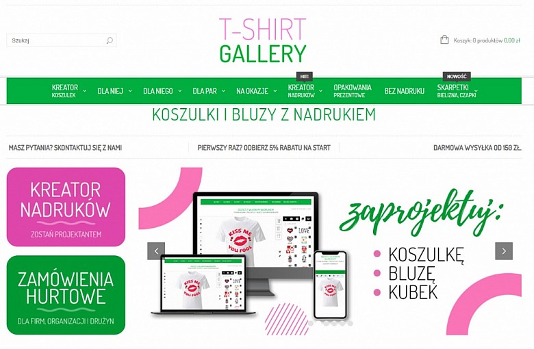 Koszulka na zamówienie z własnym nadrukiem ! Niecodzienny pomysł na prezent? Zaprojektuj koszulkę online!