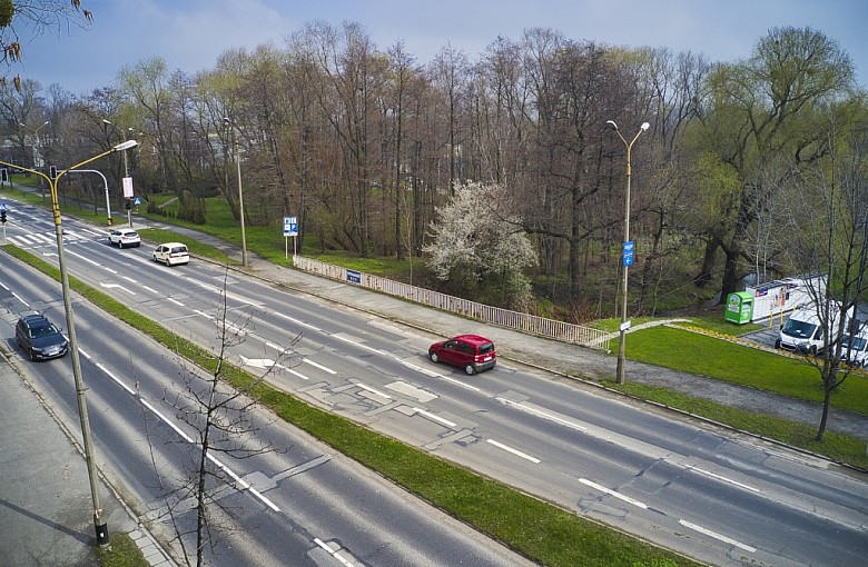 Bielsko-Biała. Remont na Warszawskiej