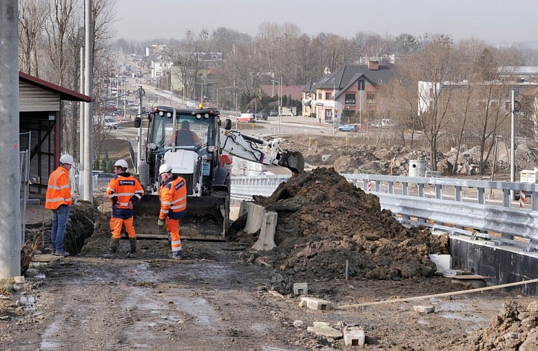 Bielsko-Biała: Budowlany ruch na Cieszyńskiej