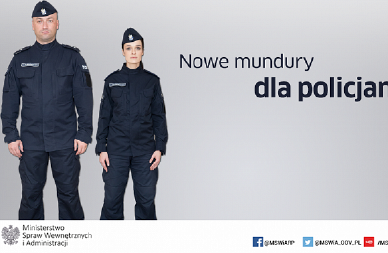 Nowe mundury dla policjantów