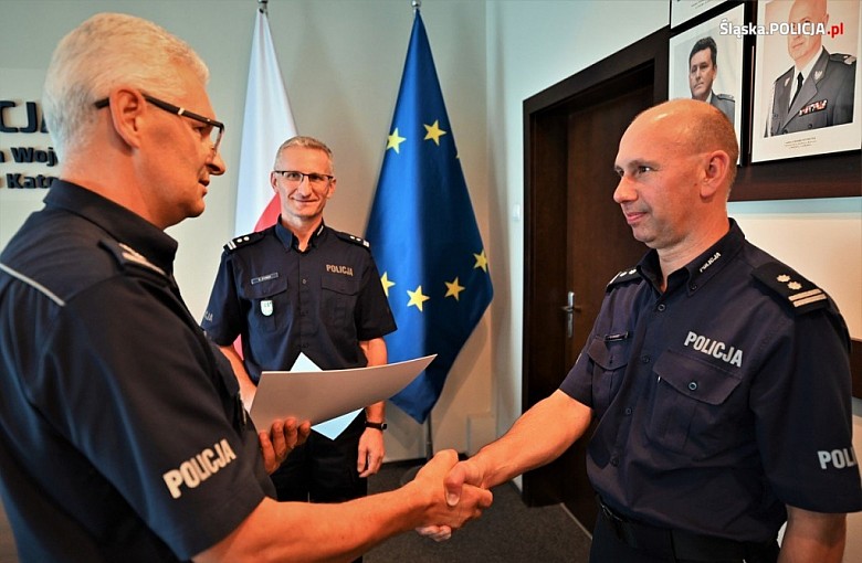 Zmiany na stanowiskach kierowniczych Komendy Miejskiej Policji w Bielsku-Białej