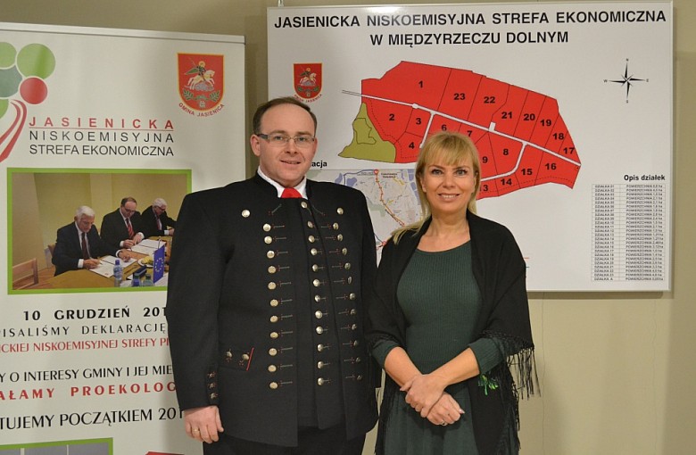 Elżbieta Bieńkowska w Jasienicy