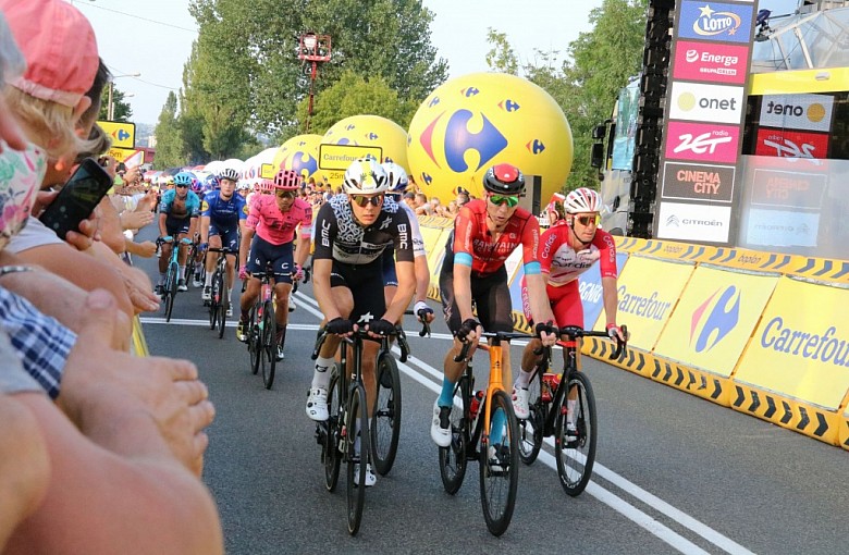 MAPA. Utrudnienia podczas Tour de Pologne