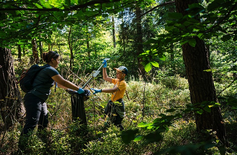 Oczyścili 100 km górskich tras