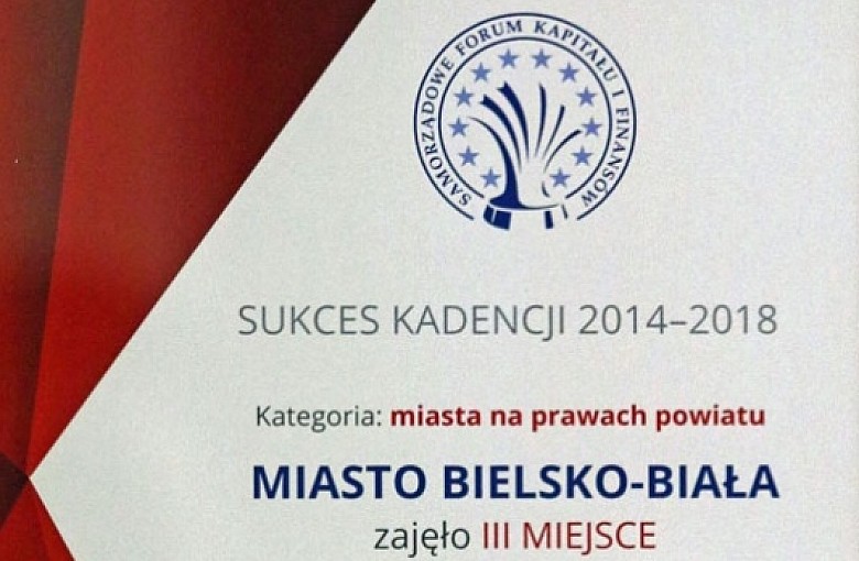 Bielsko-Biała zajęło trzecie miejsce w Polsce