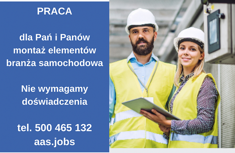 Praca - Wolne miejsca dla każdego