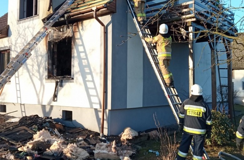 Ofiara śmiertelna pożaru w Jasienicy