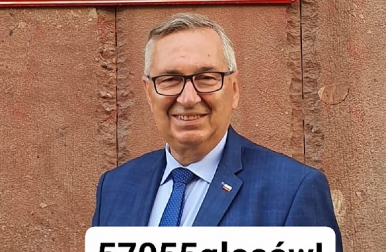 Stanisław Szwed otrzymał ponad 57 tysięcy głosów