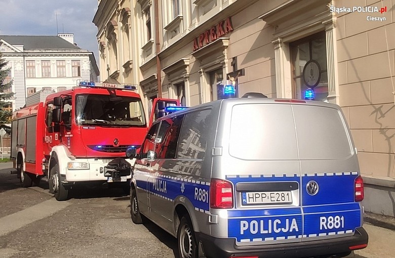 Tragiczny pożar w Cieszynie. Nie żyje jedna osoba