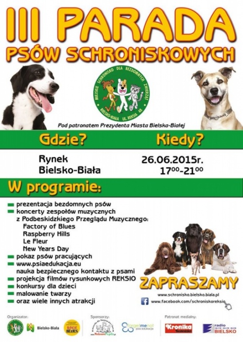 III Parada Psów Schroniskowych