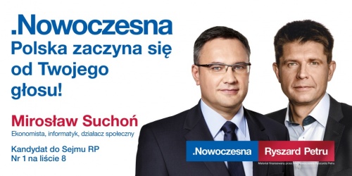 Mirosław Suchoń – dobry moment na zmianę